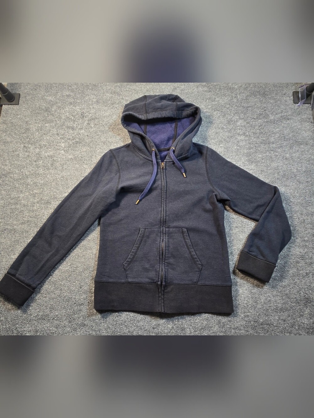 Official Radiohead W.A.S.T.E Apparel/ Waste Clothing Eco Zip-Up Hoodie XS - Picture 4 of 8